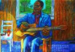 Blues Man with Fish and Hot Sauce_image